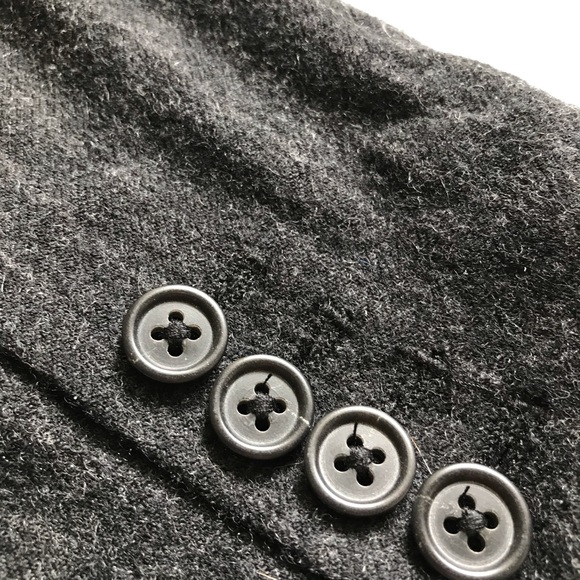 J.Crew Black Grey Pinstripe Blazer Womens Sz 4 - Picture 6 of 6